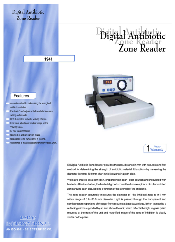 Antibiotic Zone Reader – VELS SCIENTIFIC & INSTRUMENTS